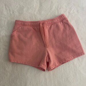 Pink Sport Shorts with Drawstring – Soft & Active – 4/4A